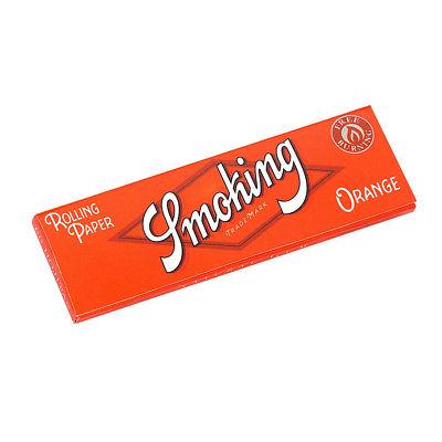 Половина блока сигаретного паперу Smoking №8 25 стиков Orange