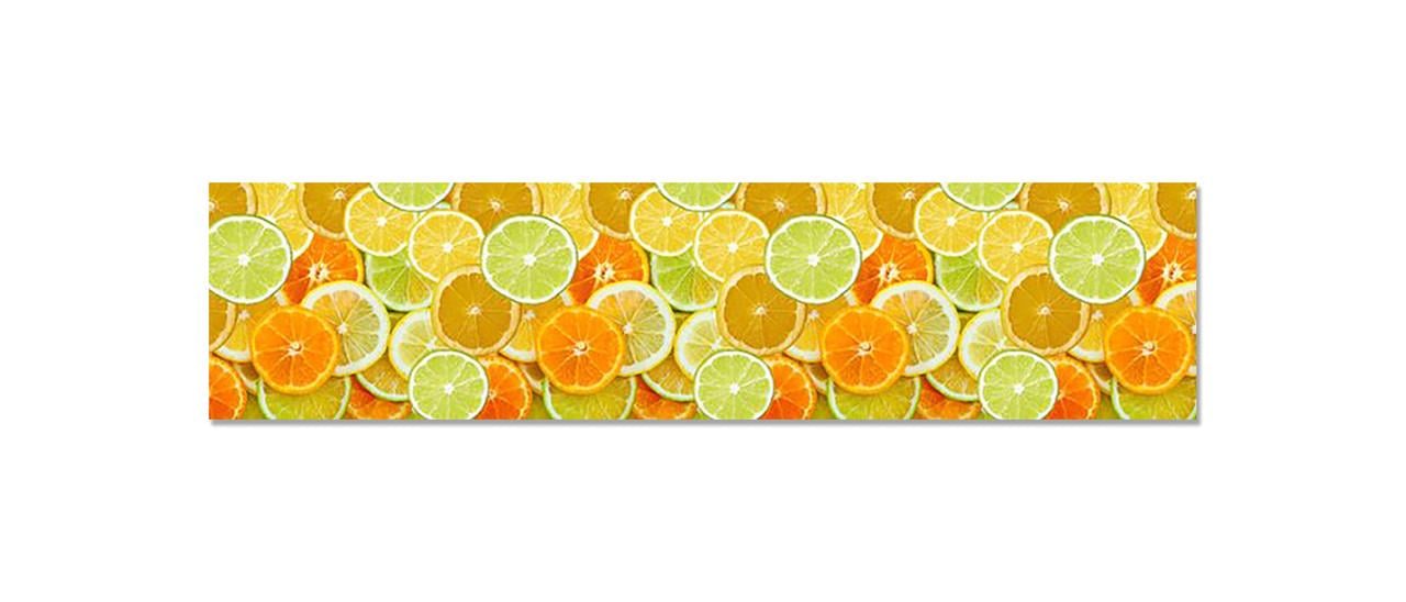 Наліпка вінілова на кухню Zatarga Яскраві Цитрусові 600х2500 мм (1289776785) Наліпка вінілова на кухню Zatarga Яскраві Цитрусові 600х2500 мм (1289776785)
