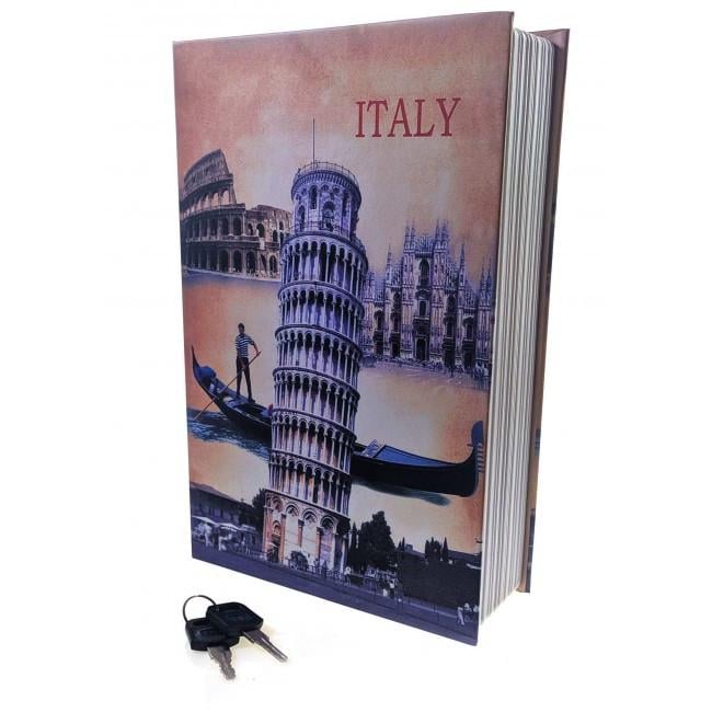 Книга-сейф пізанська вежа 24,5х16х5,5 см