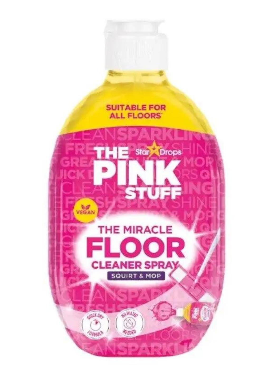 Універсальний спрей для миття підлоги The Pink Stuff The Miracle Floor Cleaner Spray 750 мл (Е-01870)