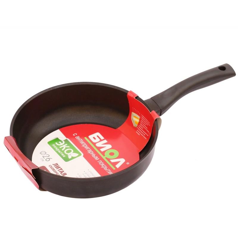 Сковорода сотейник з бакелітовій ручкою Біол Елегант 26 см (2609П)