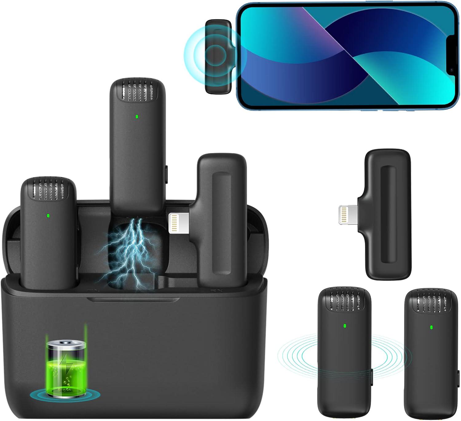 Микрофон петличный Ulanzi J12 Black (99177) - фото 3 Микрофон петличный Ulanzi J12 Black (99177) - фото 3