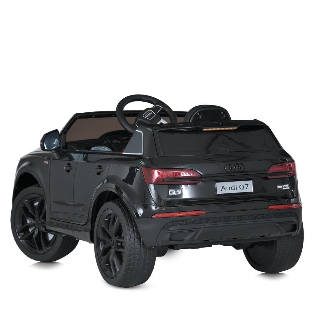 Дитячий електромобіль Bambi джип Audi Q7 M 5796EBLR Чорний - фото 4 Дитячий електромобіль Bambi джип Audi Q7 M 5796EBLR Чорний - фото 4