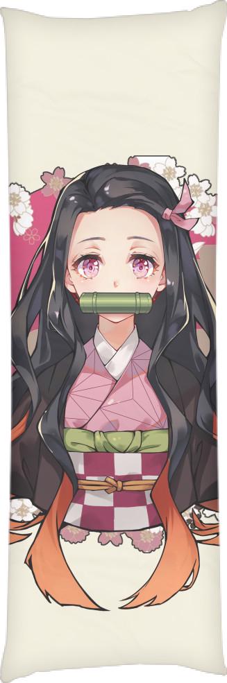 Подушка дакимакура Demon Slayer Kimetsu no Yaiba 52 60x180 см (14106024)