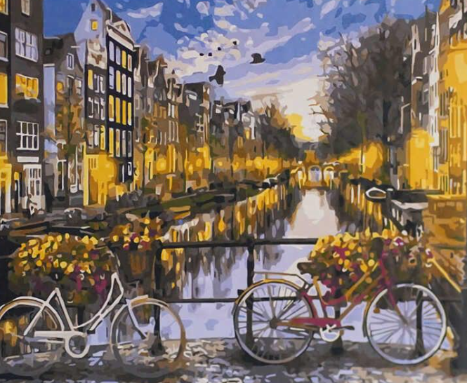Картина за номерами TK Group 30058 30 Амстердам 40х30 см (110699)
