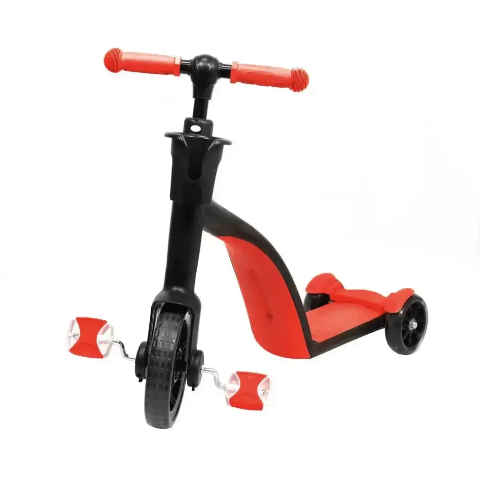 Самокат-трансформер детский с корзиной Best Scooter 3в1