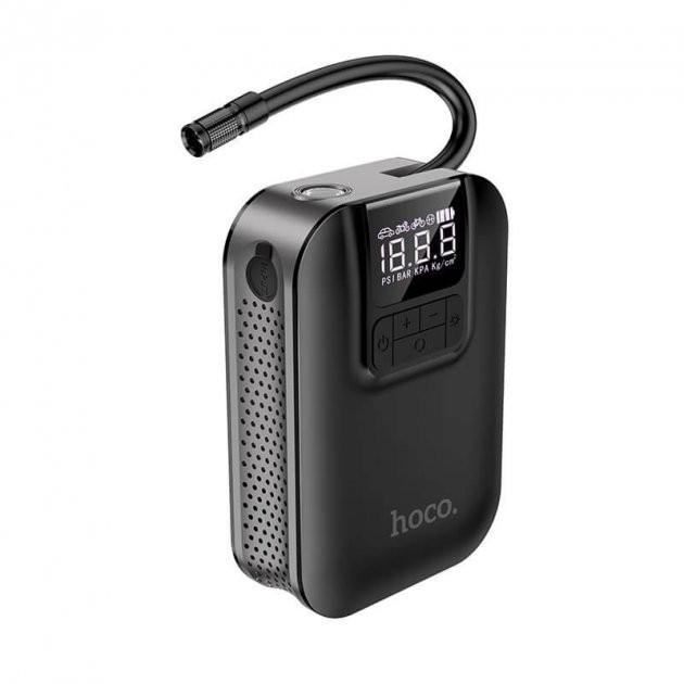 Компресор Hoco Breeze Portable Smart Air Pump S53 для автомобіля (00000001012) - фото 1