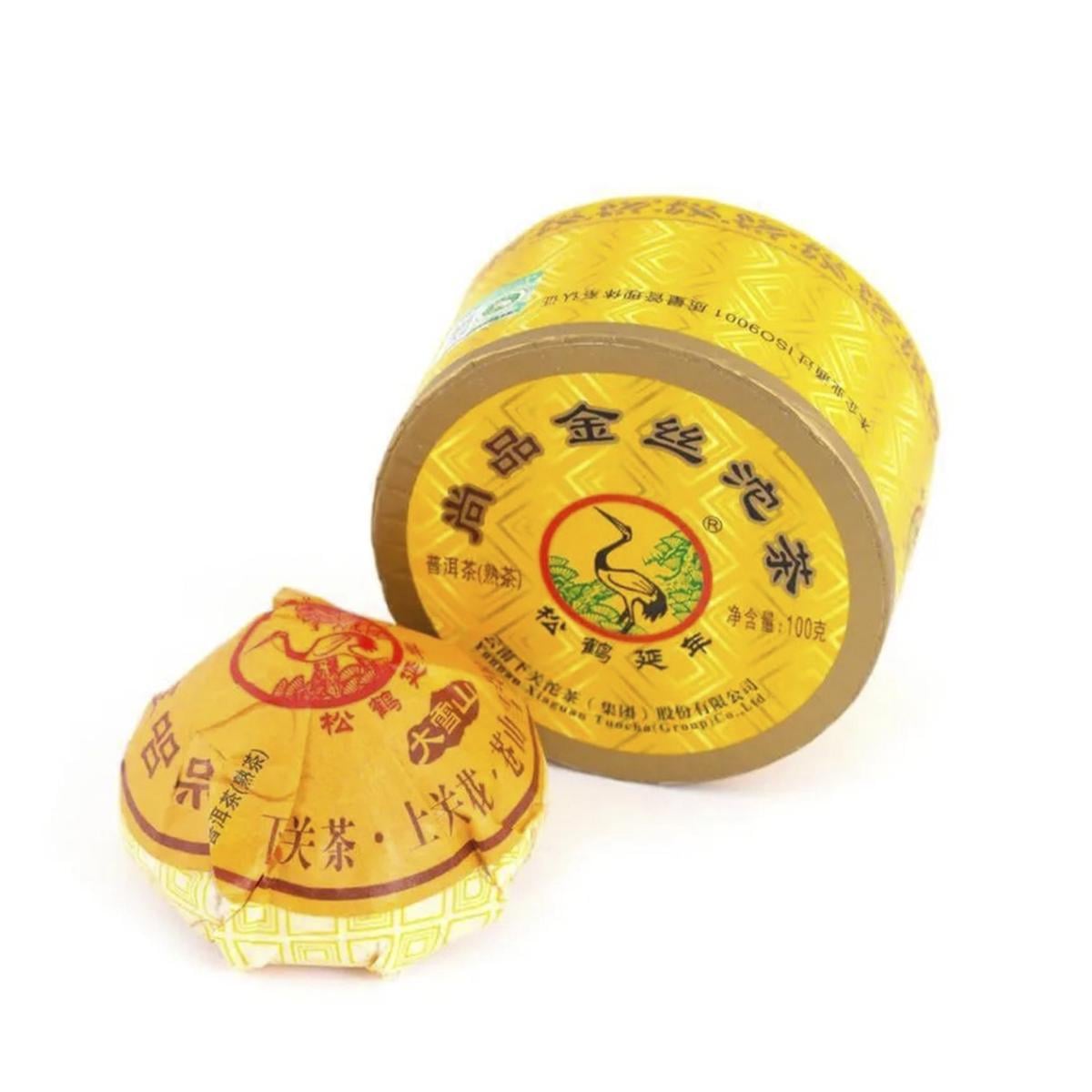 Чай Шу пуэр Xiaguan Да Сюе Шань 2018 год 100 г