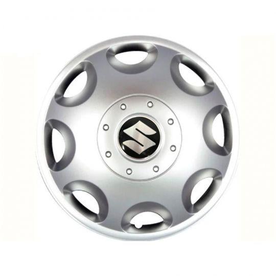 Автомобильные колпаки SKS 300 R15 с логотипом Suzuki 4 шт. Серебристый