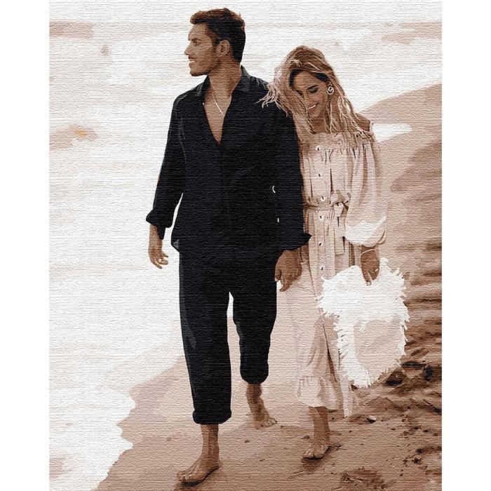 Картина по номерам Идейка "Свидание на побережье" 40х50 см (KH4750)