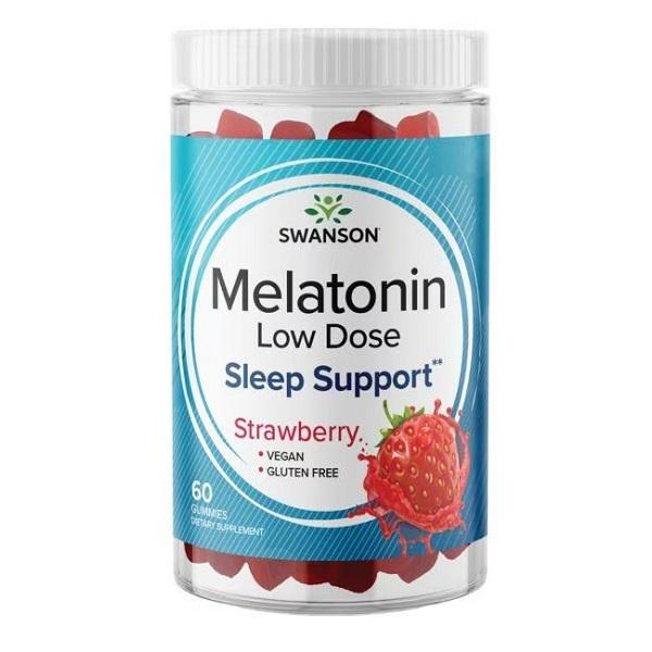 Мелатонин для сна Swanson Melatonin Low Dose 60 Gummies Strawberry (000019993) Мелатонин для сна Swanson Melatonin Low Dose 60 Gummies Strawberry (000019993)
