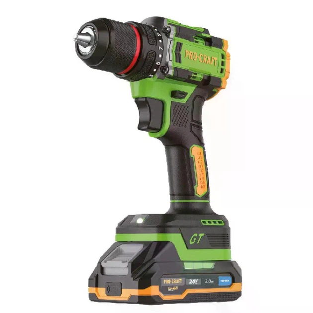 Шуруповерт ProCraft PA-18LiH DFR з 1 АКБ та ЗП