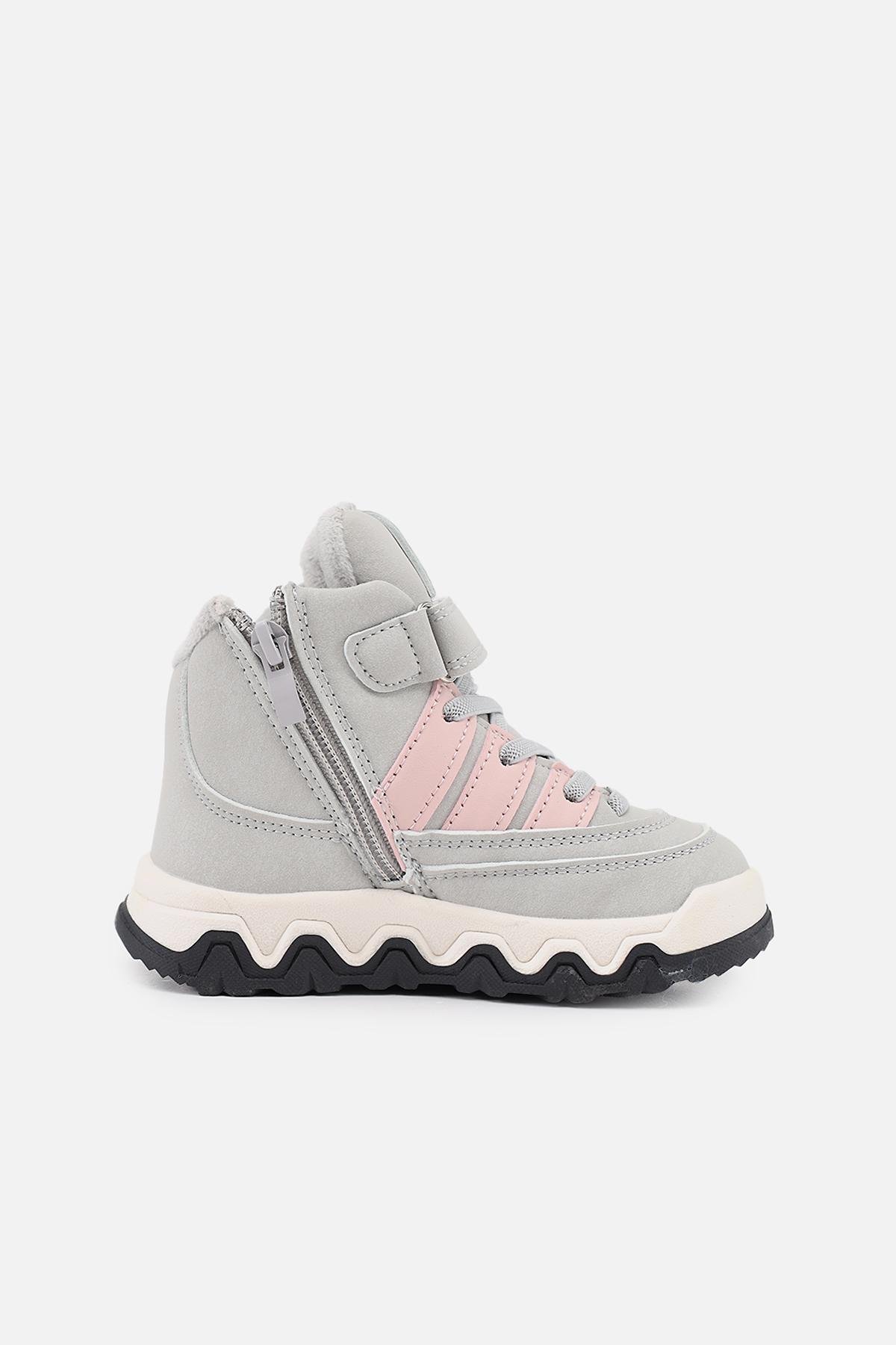 Черевики дитячі демісезонні ЦБ-00279237 для дівчинки р. 29 Світло-сірий (29086069) - фото 2