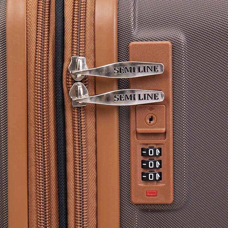 Чемодан SEMI LINE 20" S 39/54 л Brown (DAS303355) - фото 8 Чемодан SEMI LINE 20" S 39/54 л Brown (DAS303355) - фото 8