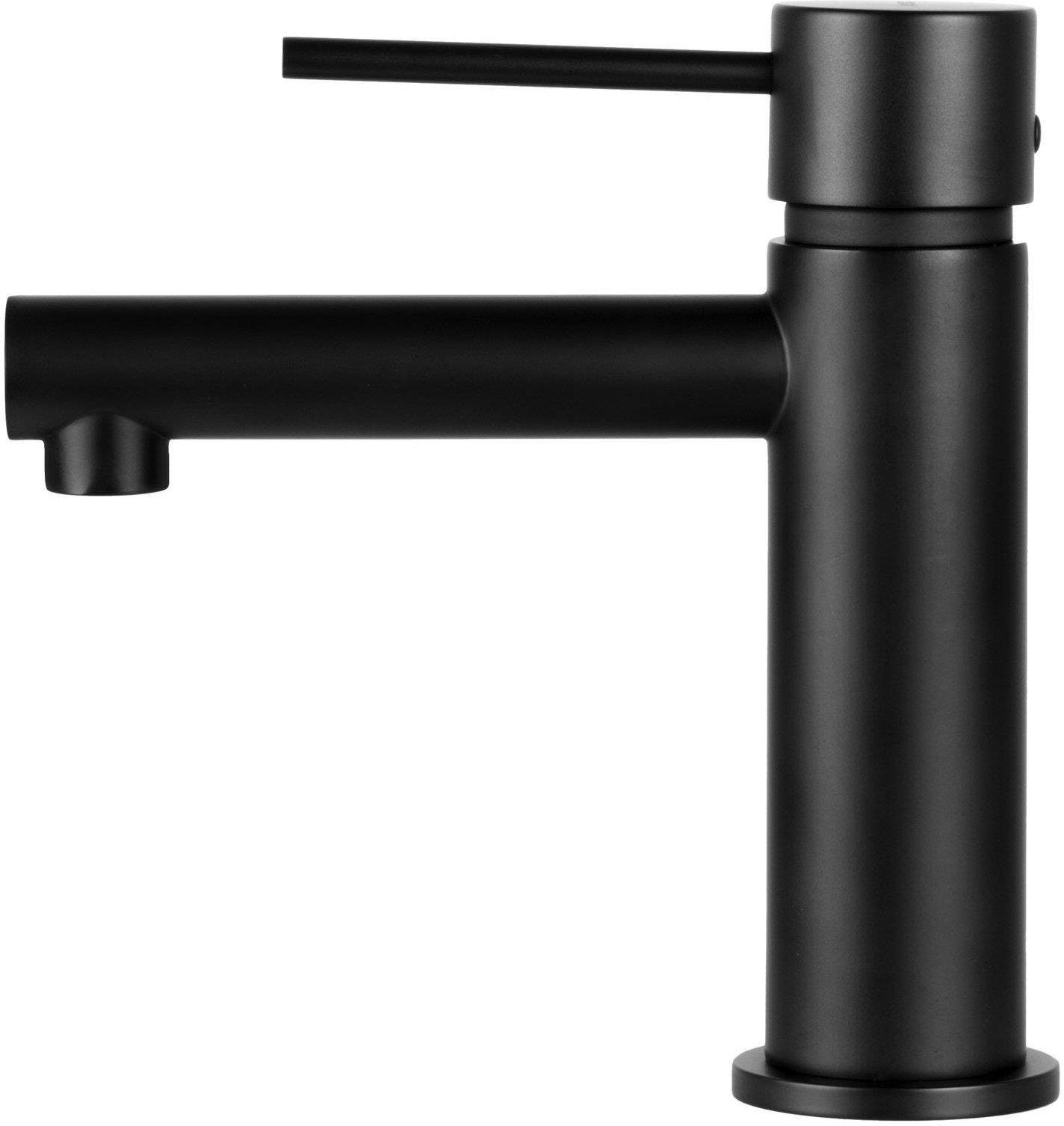 Змішувач для умивальника Corsan Lugo Black (CMB7511BL)