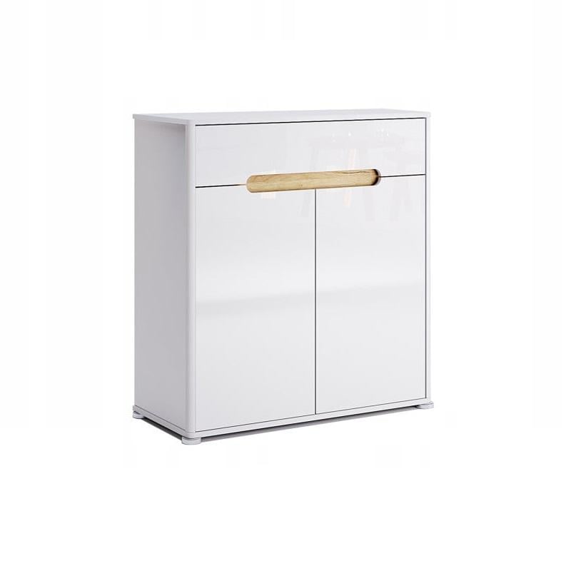 Комод MiroMark Стелла 2Д1Ш Белый глянец (SL-62-WB)