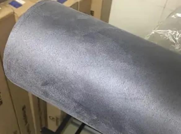 Алькантара самоклеюча тканина для салону авто 100x150 см Сірий графіт (2724536918) - фото 10 Алькантара самоклеюча тканина для салону авто 100x150 см Сірий графіт (2724536918) - фото 10