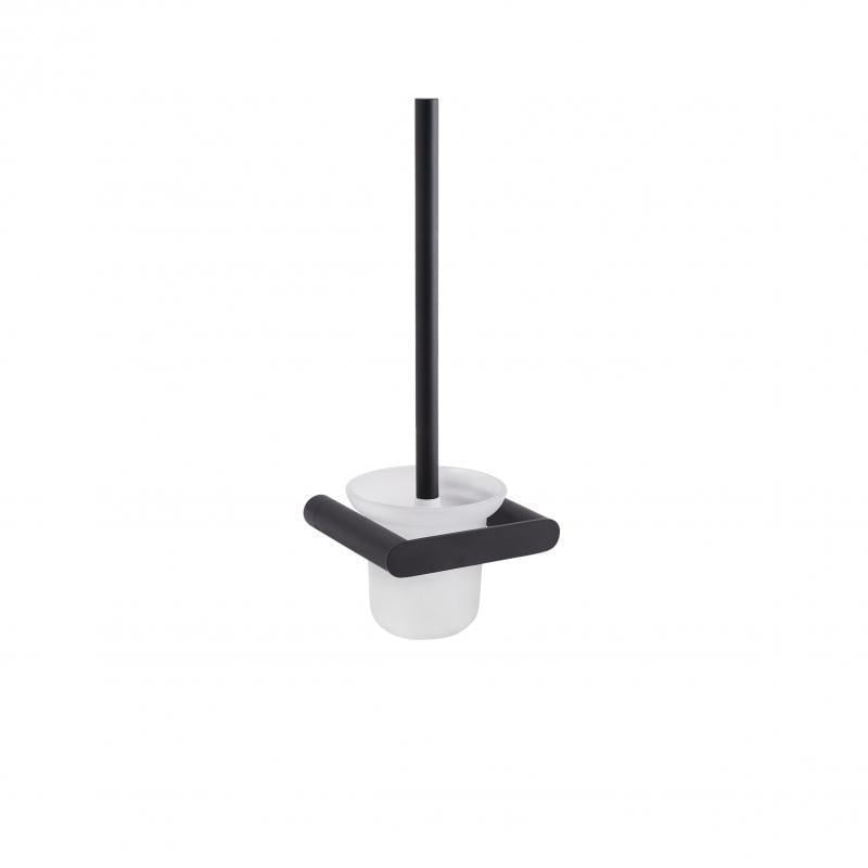 Йоржик для унітаза Qtap Stetka 3102103B Білий із чорним матовий (SD00042764)