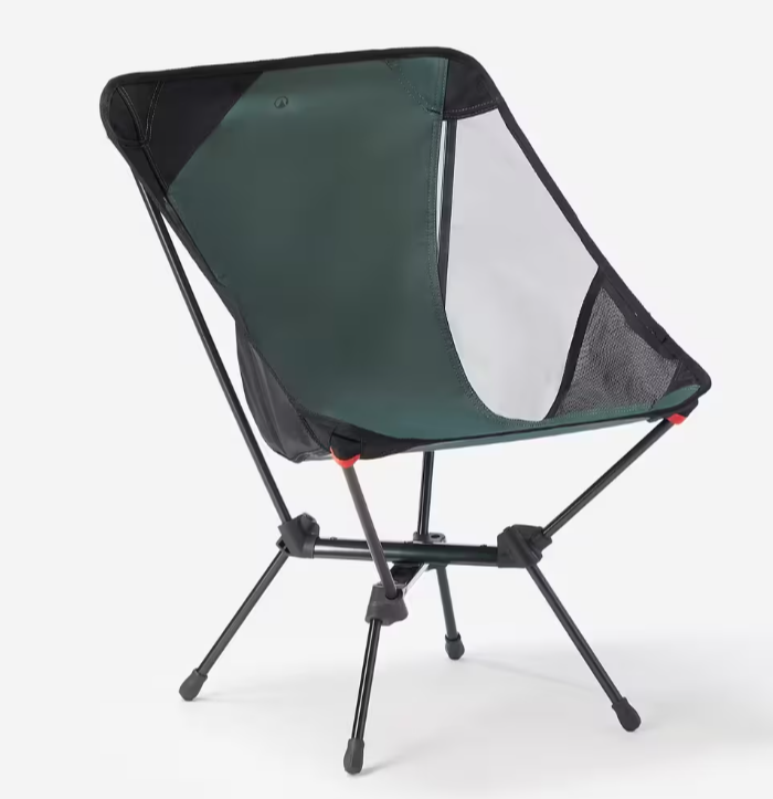 Кресло раскладное туристическое для кемпинга Quechua до 110 кг 25 см Кресло раскладное туристическое для кемпинга Quechua до 110 кг 25 см