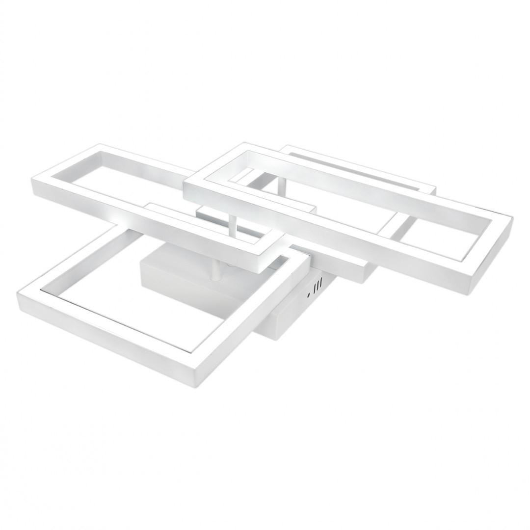 LED-люстра RM-77-WH с пультом ДУ 77 Вт 3000-6000К 300-6160 Lm Белый (V6919120231550)