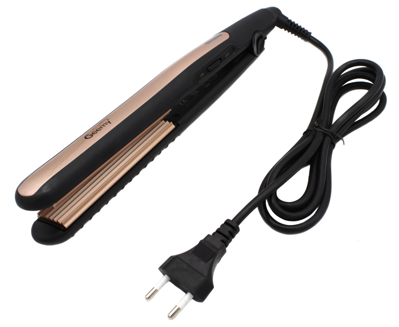 Плойка для завивки волос Gemei GM-2955 с турмалиновым покрытием (27087500) - фото 3 Плойка для завивки волос Gemei GM-2955 с турмалиновым покрытием (27087500) - фото 3