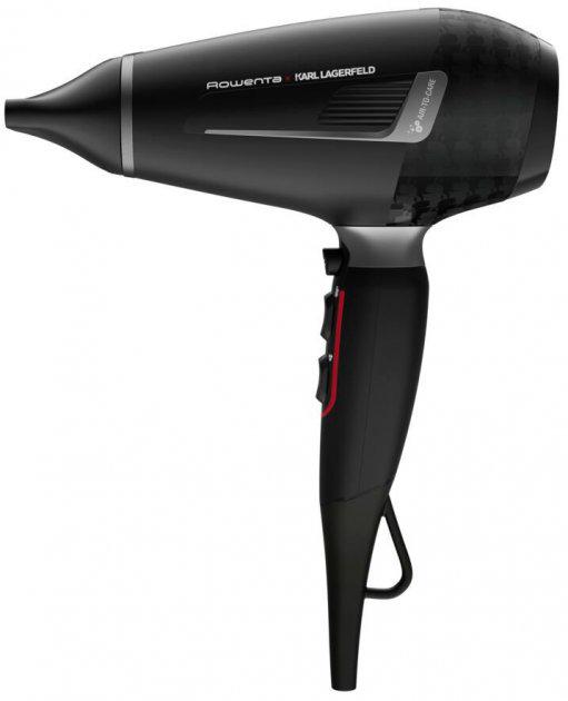 Фен для волос Rowenta CV888LF0 Karl Lagerfeld K/Pro Stylist 2200 Вт ионизация Черный