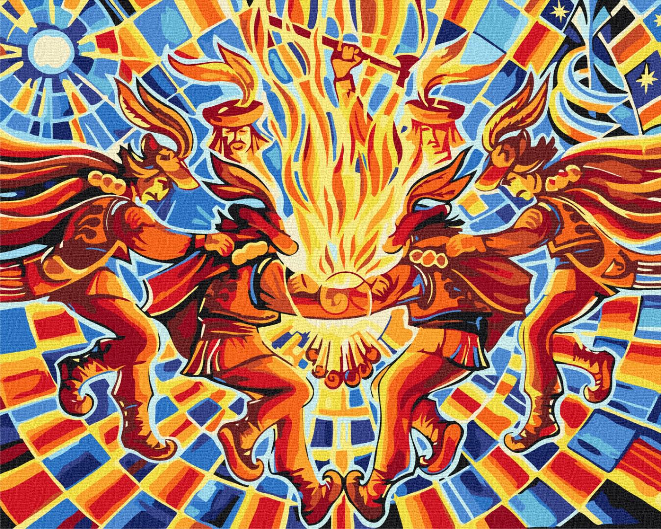 Картина за номерами Brushme Преміум Танець Аркан 40x50 см (PBS53314) Картина за номерами Brushme Преміум Танець Аркан 40x50 см (PBS53314)