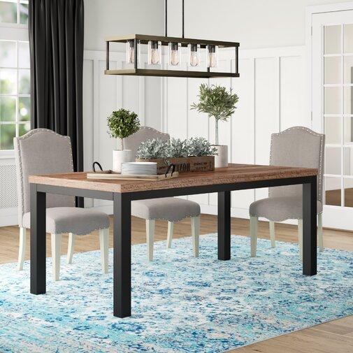 Обеденный стол Loft NS-1138 780x1400x600 мм Черный (6156d5683edc877ba8589682)