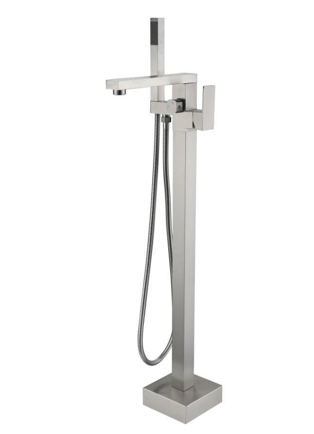 Смеситель для ванны напольный Lidz Kubis 004 LDKUB004NKS46101 Nickel (56018) Смеситель для ванны напольный Lidz Kubis 004 LDKUB004NKS46101 Nickel (56018)