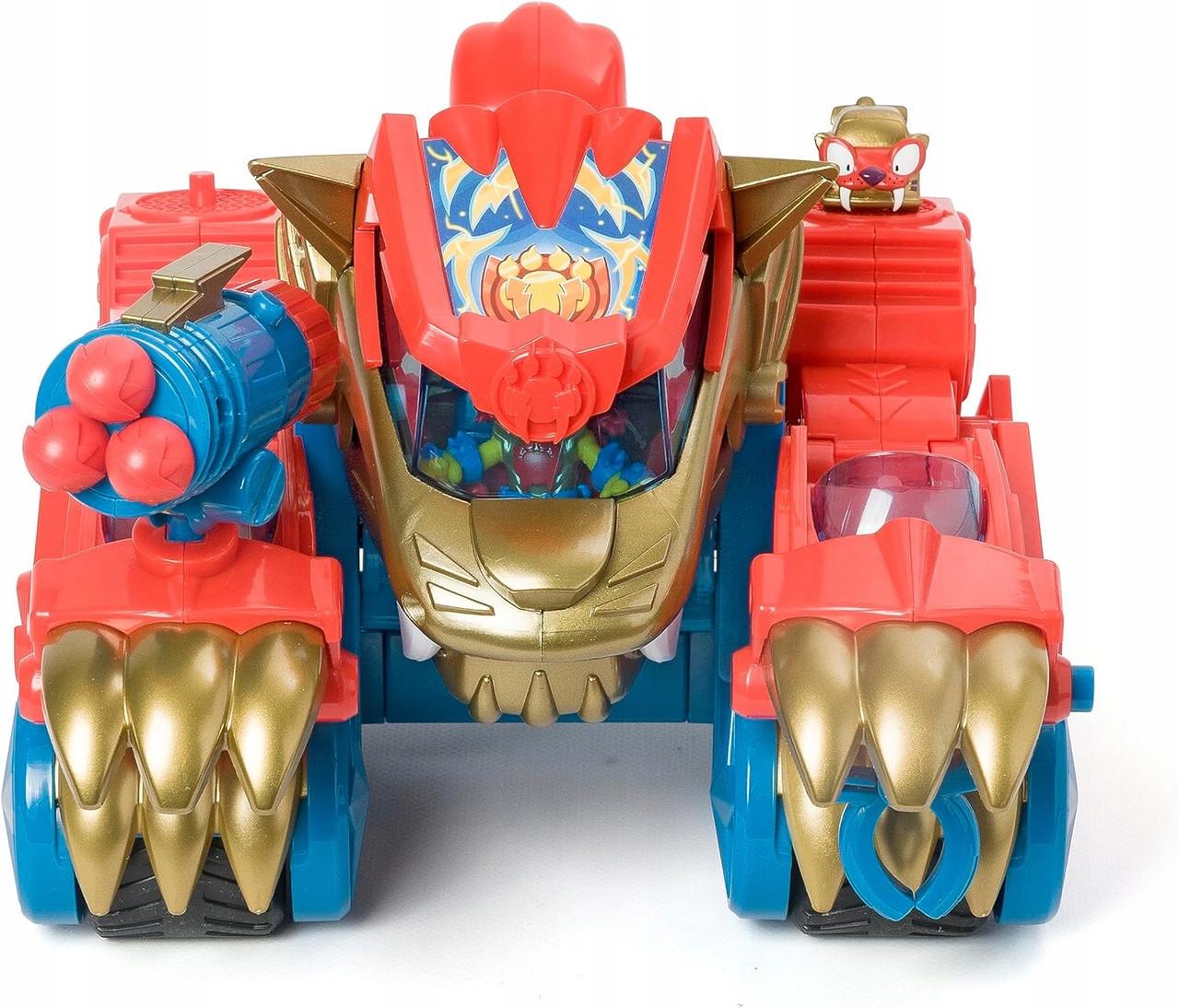 Робот-трансформер Super Zings Things Tiger Robot Wild Transformer Tigerbot Set - фото 5