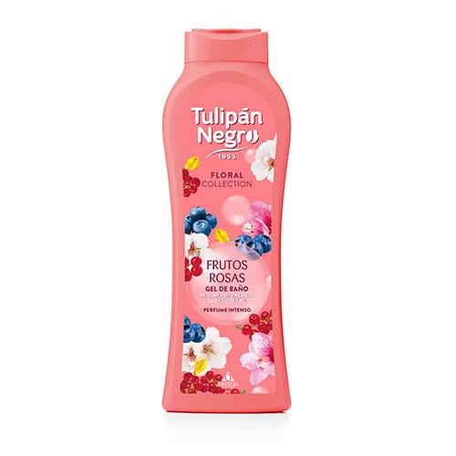 Парфюмированный гель для душа Tulipan Negro Floral Розовые фрукты 650 мл