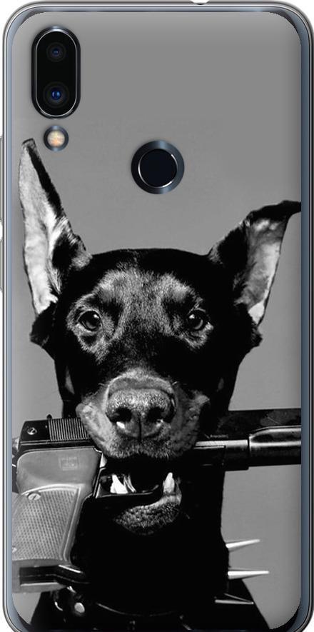Чохол на Meizu Note 9 Доберман (2745t-1689-42517)