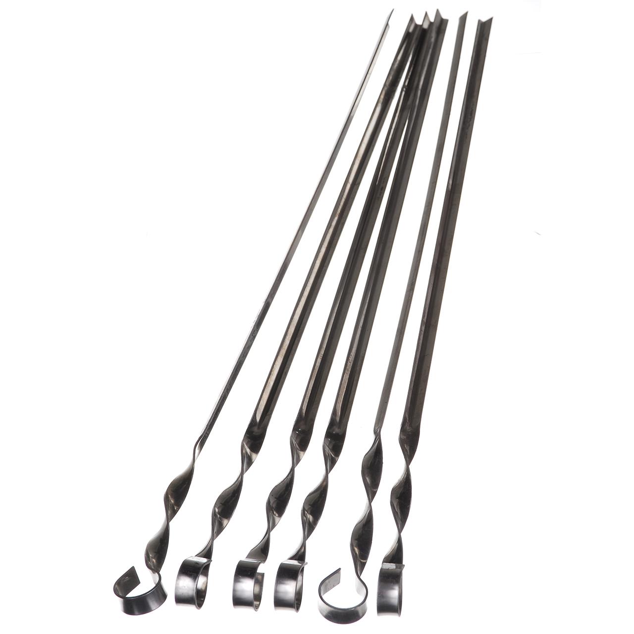 Шампур треугольный KITUA BBQ 57 см (УК-Ш50У) - фото 2 Шампур треугольный KITUA BBQ 57 см (УК-Ш50У) - фото 2