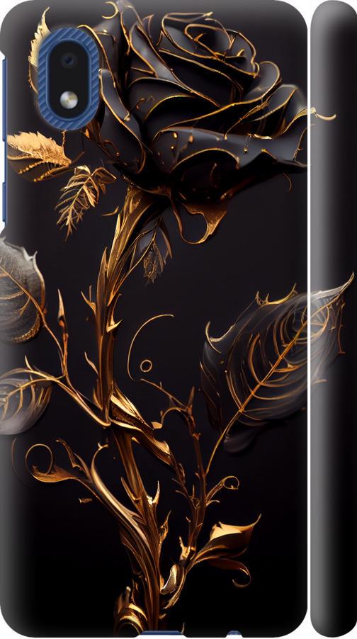 Чехол на Samsung Galaxy A01 Core A013F Роза 3 (5552m-2065-42517) Чехол на Samsung Galaxy A01 Core A013F Роза 3 (5552m-2065-42517)