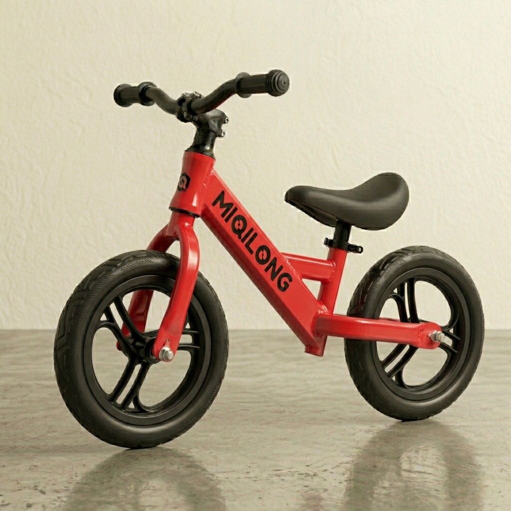 Биговел детский двухколесный без педалей Miqilong by 2E SC 12" 2-5 лет 80-120 см Красный (BTC-SC12-RED)