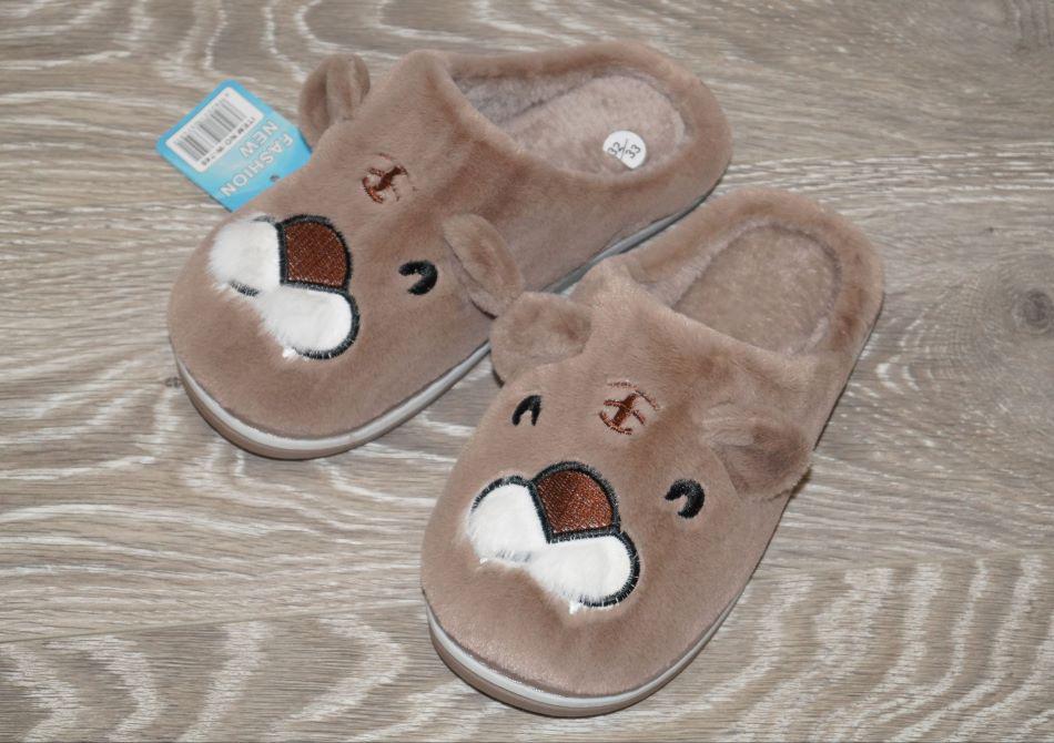 Тапочки комнатные Scarrhett 32/33 р. 20,5 см Коричневый (30123-3233) - фото 2 Тапочки комнатные Scarrhett 32/33 р. 20,5 см Коричневый (30123-3233) - фото 2