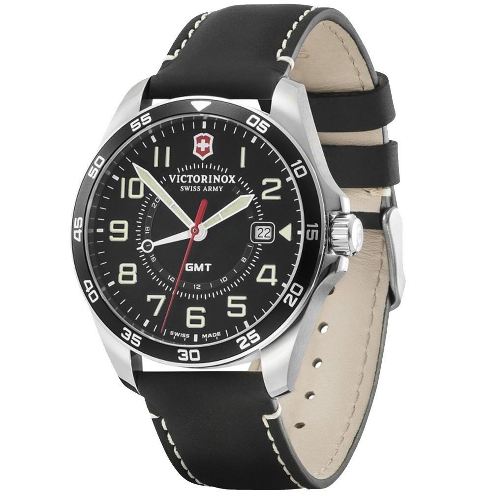 Наручний годинник чоловічий Victorinox Swiss Army Fieldforce Gmt кварцевий Silver (V241895) - фото 3 Наручний годинник чоловічий Victorinox Swiss Army Fieldforce Gmt кварцевий Silver (V241895) - фото 3