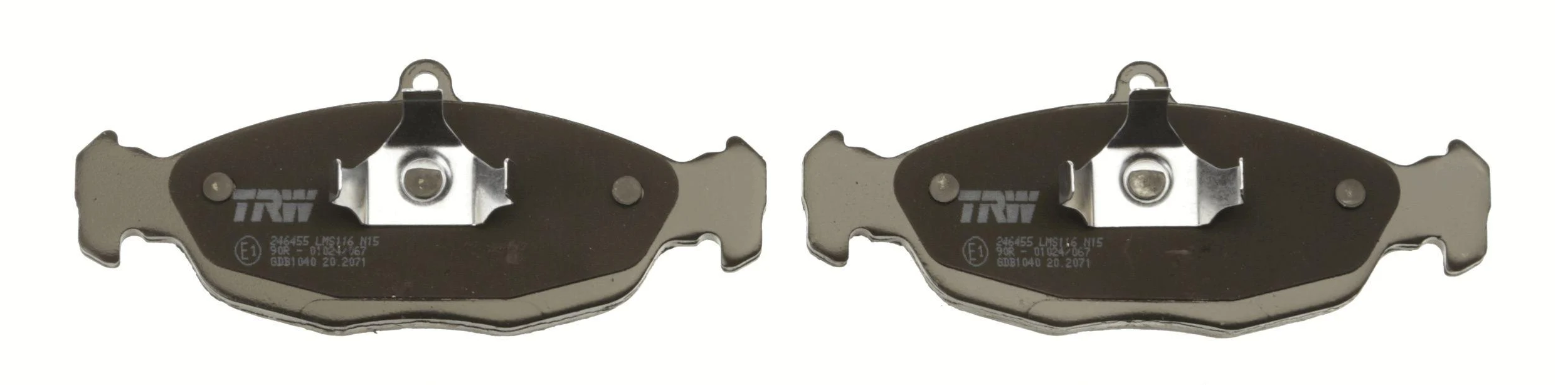 Комплект тормозных накладок для дисковых тормозов TRWGDB1040 (GDB1040)