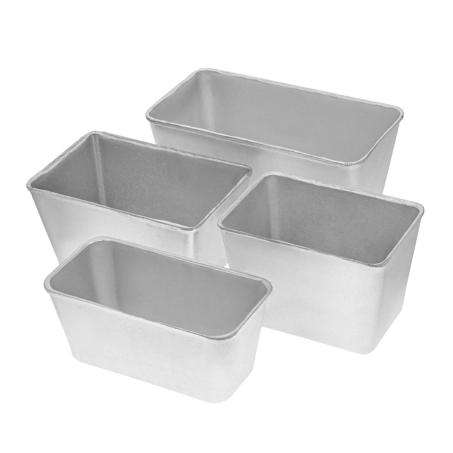 Набір для випічки 4 хлібних форм алюмінієвих Л7/Л12/Л12а/Л11 (83105) Набір для випічки 4 хлібних форм алюмінієвих Л7/Л12/Л12а/Л11 (83105)