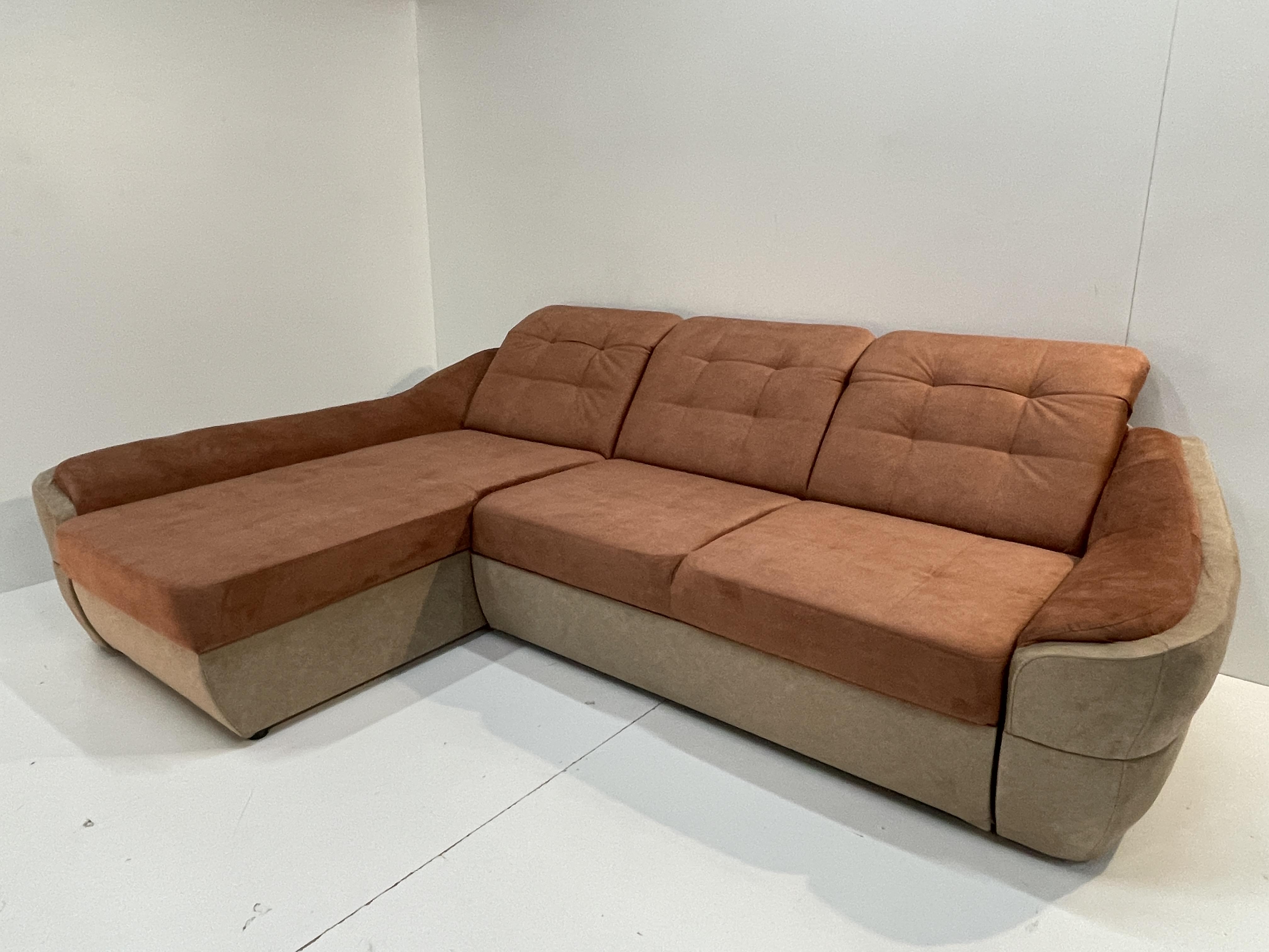 Диван угловой Техас 180х270 см Коричневый Диван угловой Техас 180х270 см Коричневый