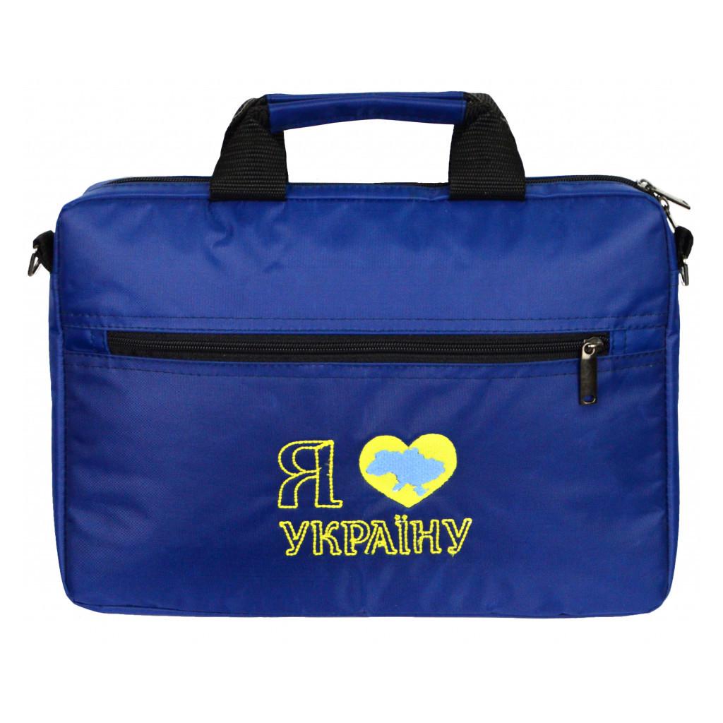 Сумка для ноутбука Porto PN12 Love Ukraine 12'' Blue (PN12DB_LoveUkr)