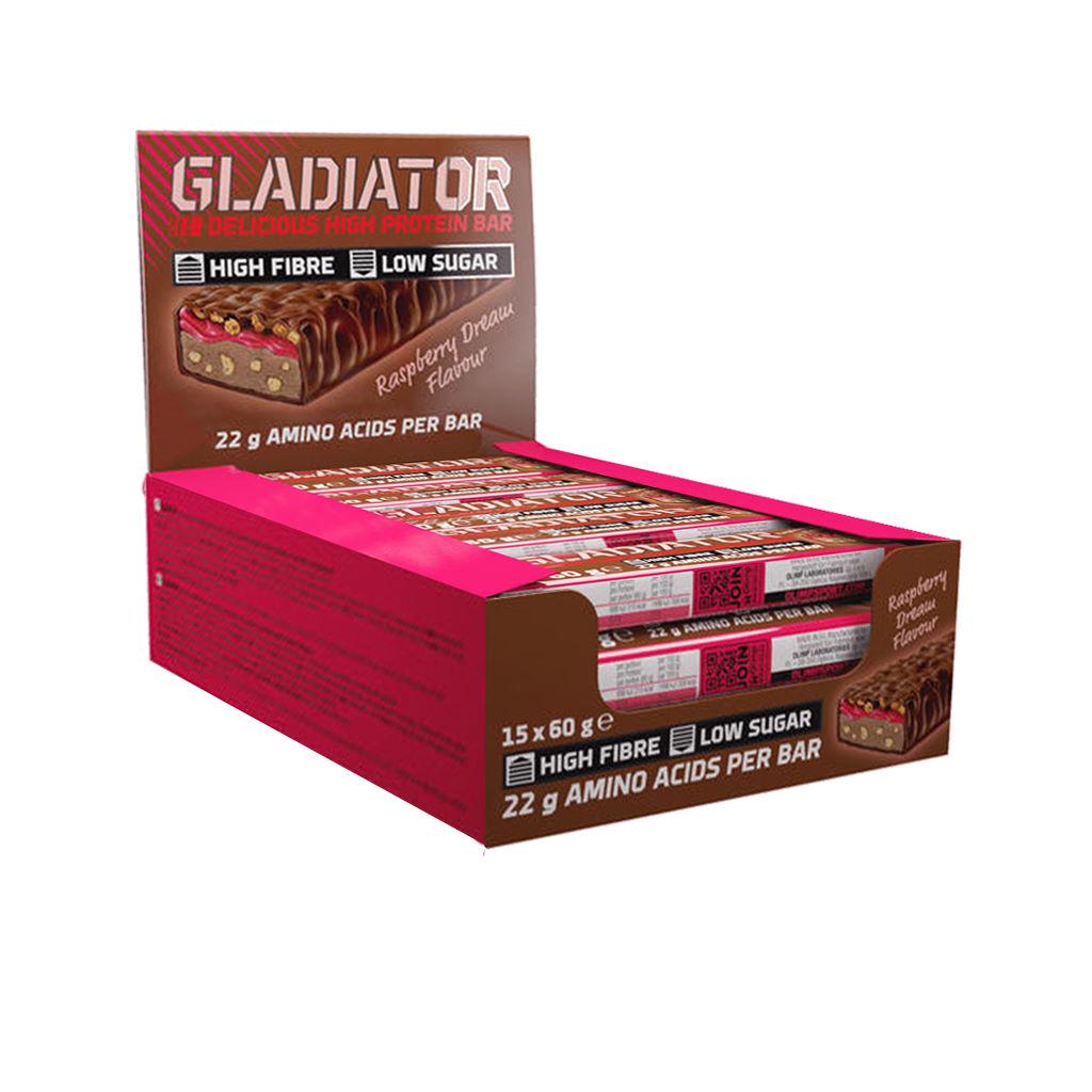 Батончик Olimp Gladiator Малина 15x60 г