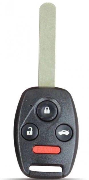 Корпус автоключа Honda 3 кнопки и 1 кнопка Рanic лезвие HON66