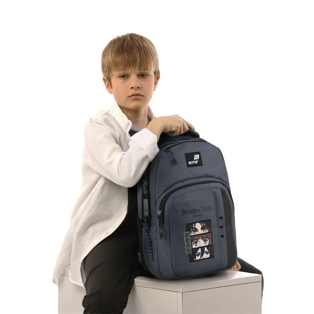 Школьный рюкзак KITE Education teens Attack on Titan 17 л (AT25-2578M) - фото 7 Школьный рюкзак KITE Education teens Attack on Titan 17 л (AT25-2578M) - фото 7
