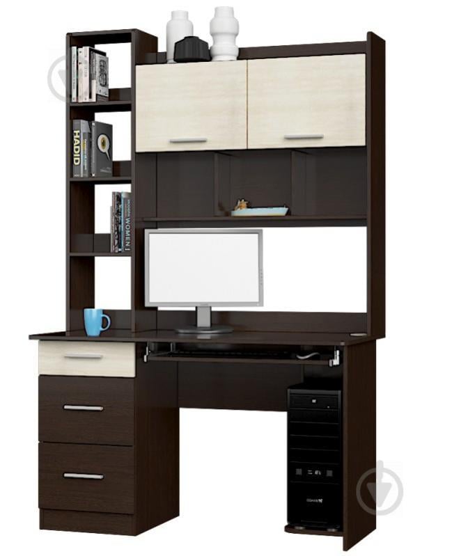Стіл комп'ютерний Еверест Школяр-6Н венге комбі Стіл комп'ютерний Еверест Школяр-6Н венге комбі