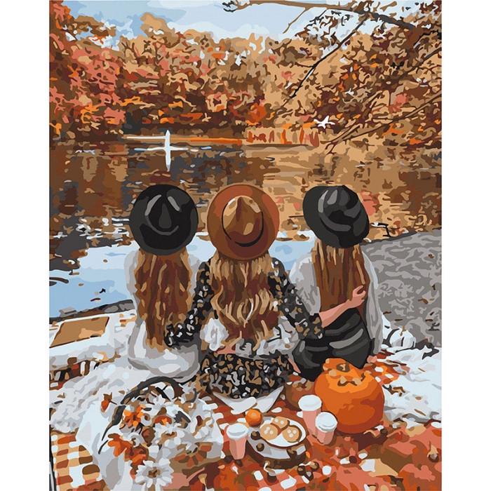 Картина по номерам Ідейка Подружки детства 2 40х50 см (KHO4677)