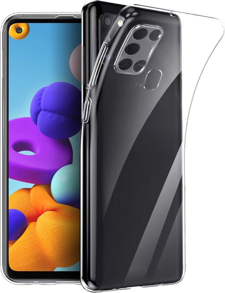 Прозрачный Чехол MultiCam Samsung Galaxy A21s A217 (ультратонкий силиконовый) (23853)