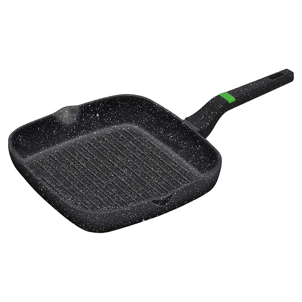 Сковорода-гриль с антипригарным покрытием Bollire Venezia 28x28 см (BR-1012)