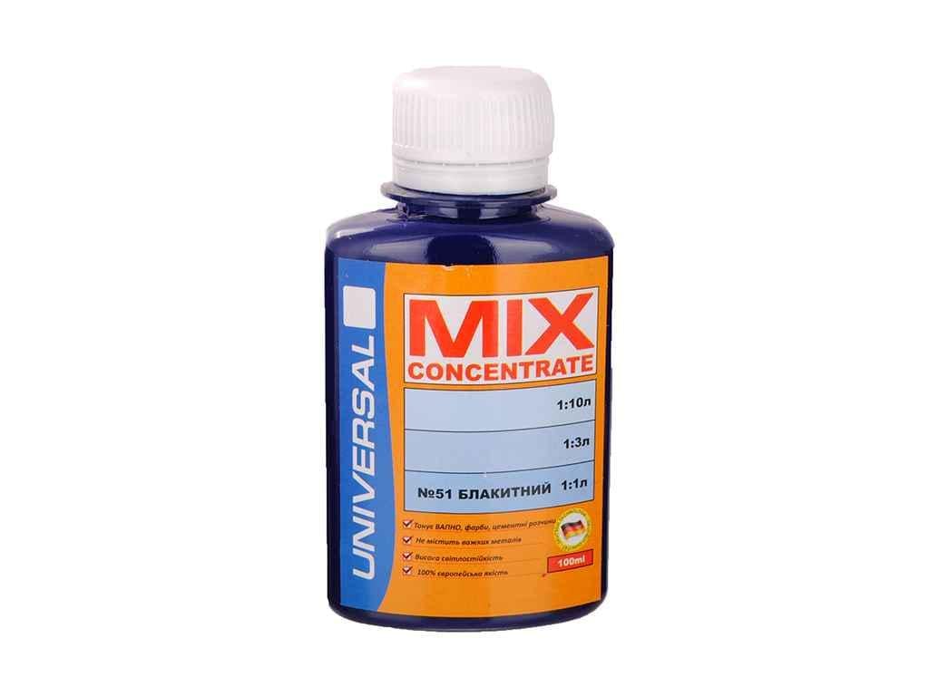 Колер-паста MIX CONCENTRATE універсальна 100 мл Бірюзовий (142588)
