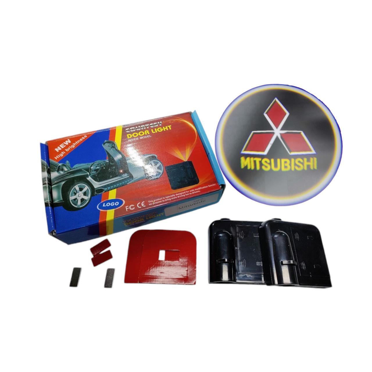 Подсветка светодиодная на двери автомобиля с логотипом MITSUBISHI (1773332983) - фото 5 Подсветка светодиодная на двери автомобиля с логотипом MITSUBISHI (1773332983) - фото 5